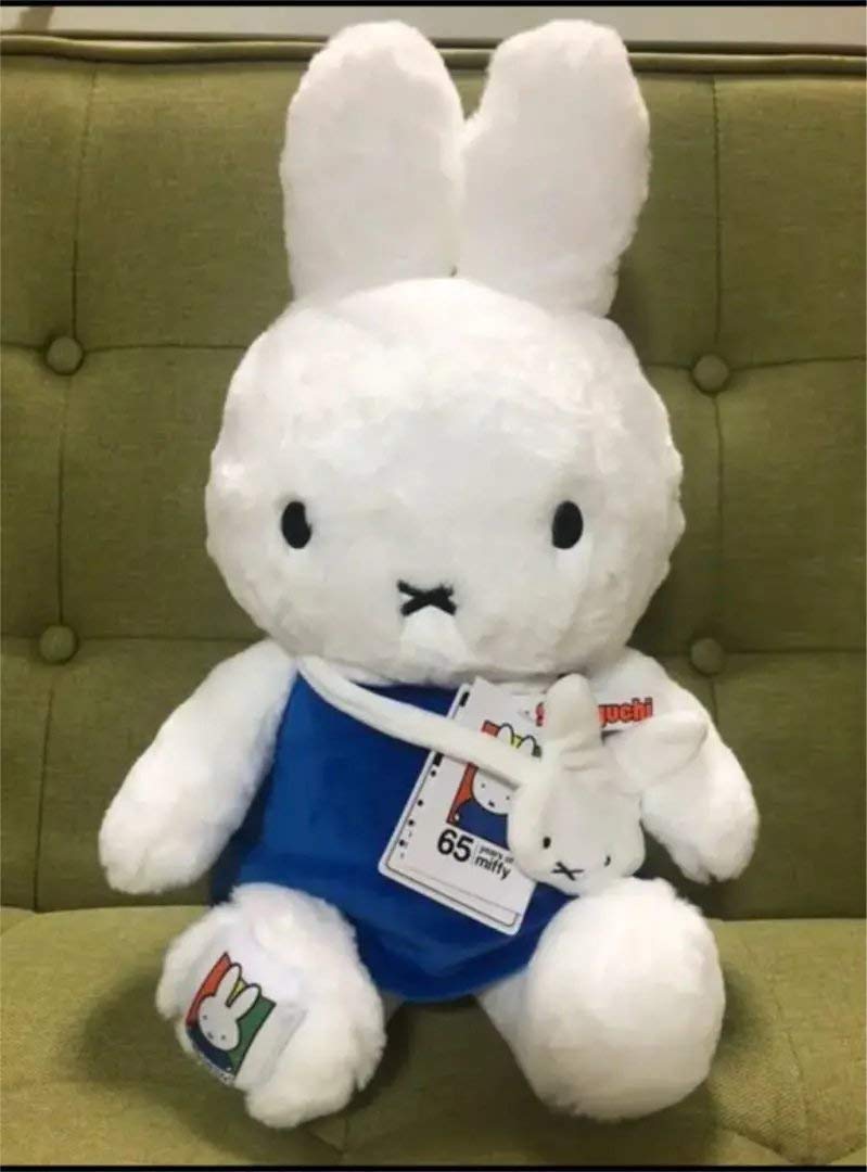 miffy 65th ミッフィー ふわふわ シフォン ぬいぐるみ セキグチ 65th